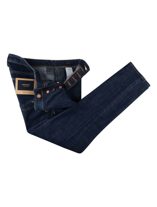 Incotex Incotex Blue Cotton Ea Jeans Blue 001