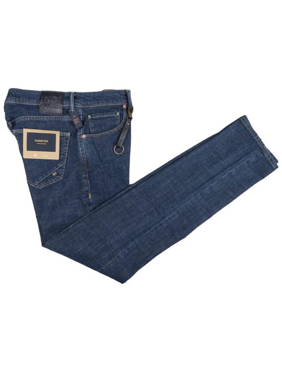 Incotex Incotex Dark Blue Cotton Ea Jeans Dark Blue 000