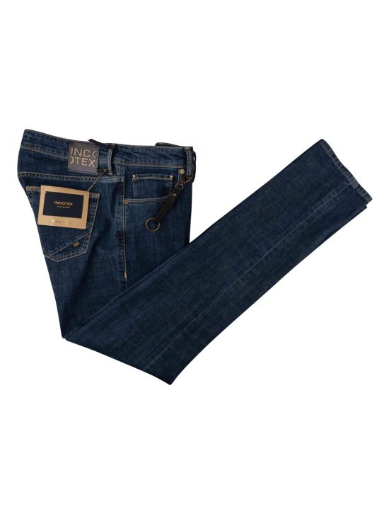 Incotex Incotex Blue Cotton Ea Jeans Blue 000