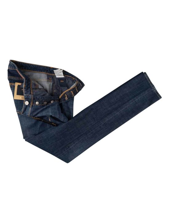 Incotex Incotex Blue Cotton Ea Jeans Blue 001