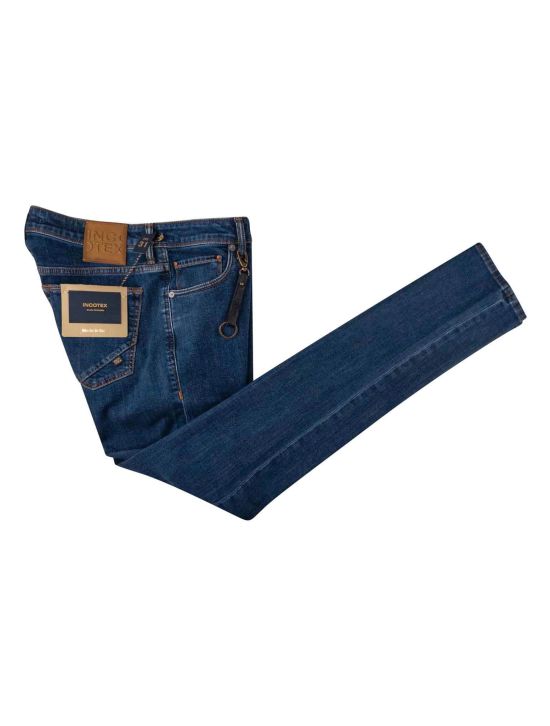 Incotex Incotex Blue Cotton Pl Ea Jeans Blue 000