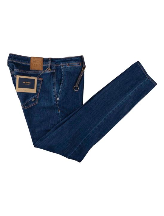 Incotex Incotex Blue Cotton Pl Ea Jeans Blue 000