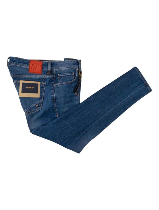 Incotex Incotex Blue Cotton Pl Ea Jeans Blue 000