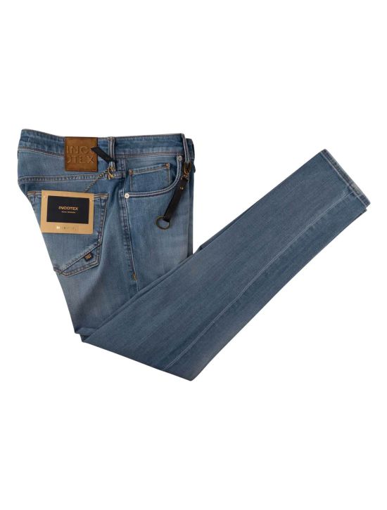 Incotex Incotex Blue Cotton Pl Ea Jeans Blue 000