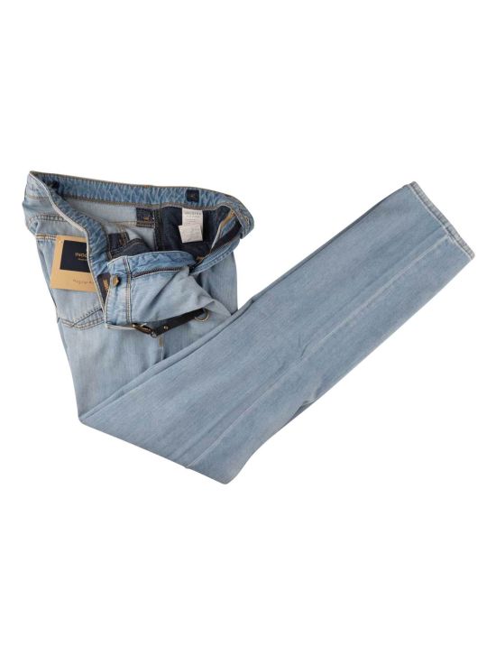 Incotex Incotex Light Blue Cotton Jeans Light Blue 001