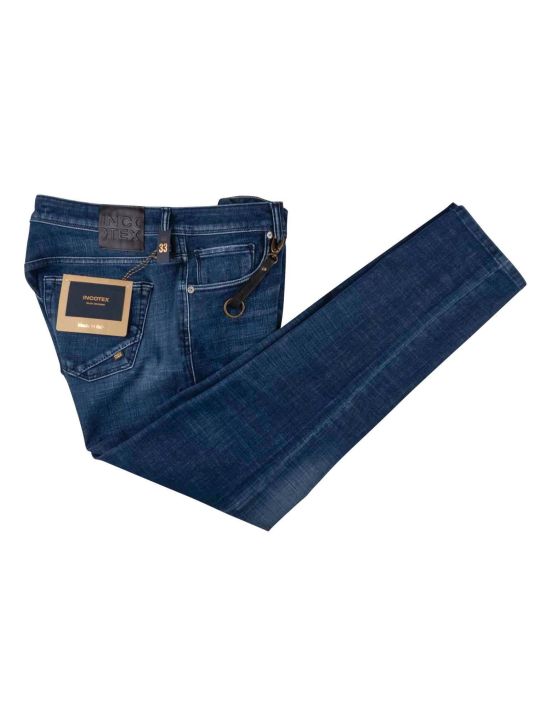 Incotex Incotex Blue Cotton Pl Ea Jeans Blue 000