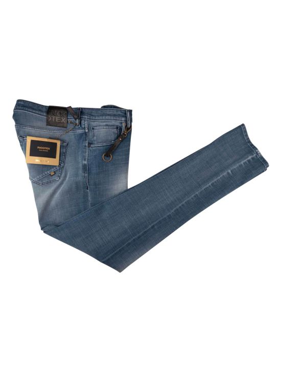 Incotex Incotex Blue Cotton Pl Ea Jeans Blue 000