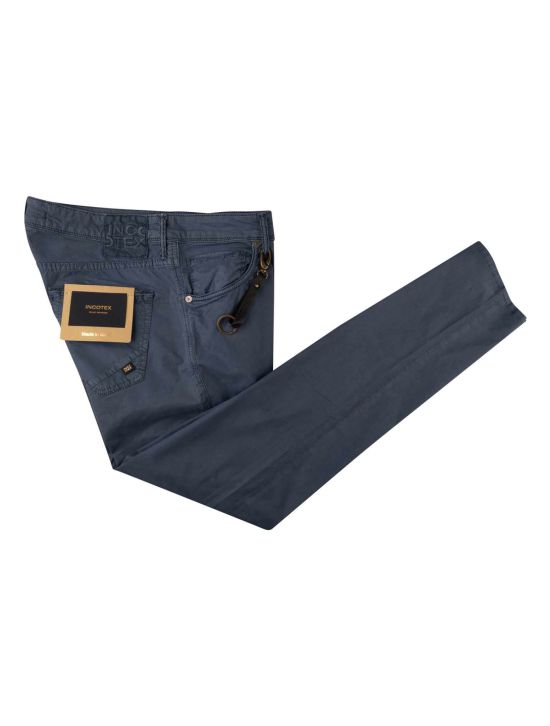 Incotex Incotex Blue Lyocell Cotton Ea Jeans Blue 000