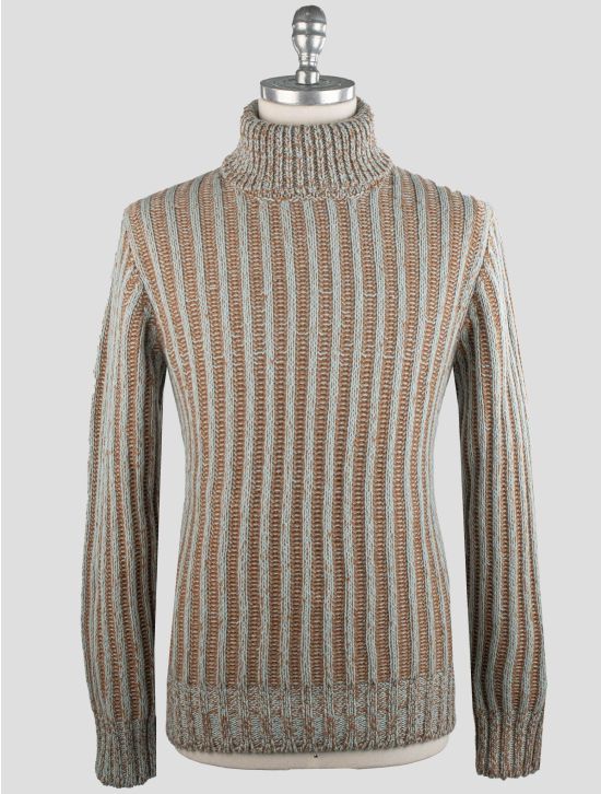 Gran Sasso Gran Sasso Multicolor Virgin Wool Sweater Turtleneck Multicolor 000