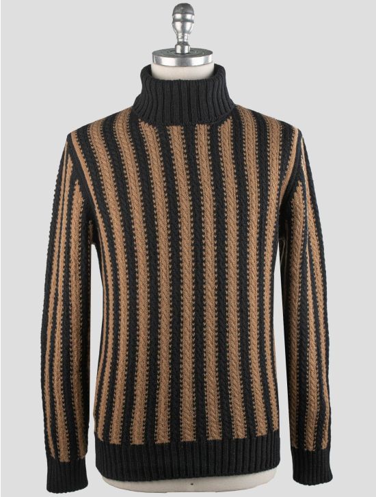 Gran Sasso Gran Sasso Multicolor Virgin Wool Sweater Turtleneck Multicolor 000