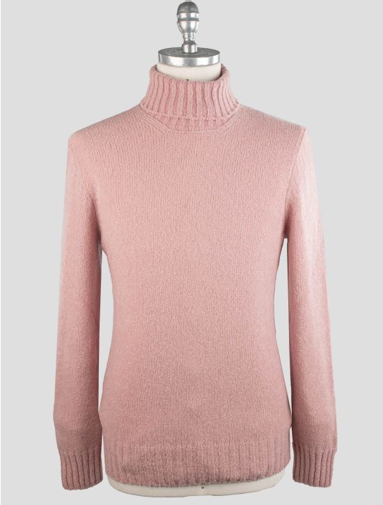 Gran Sasso Gran Sasso Pink Virgin Wool Pa Sweater Turtleneck Pink 000