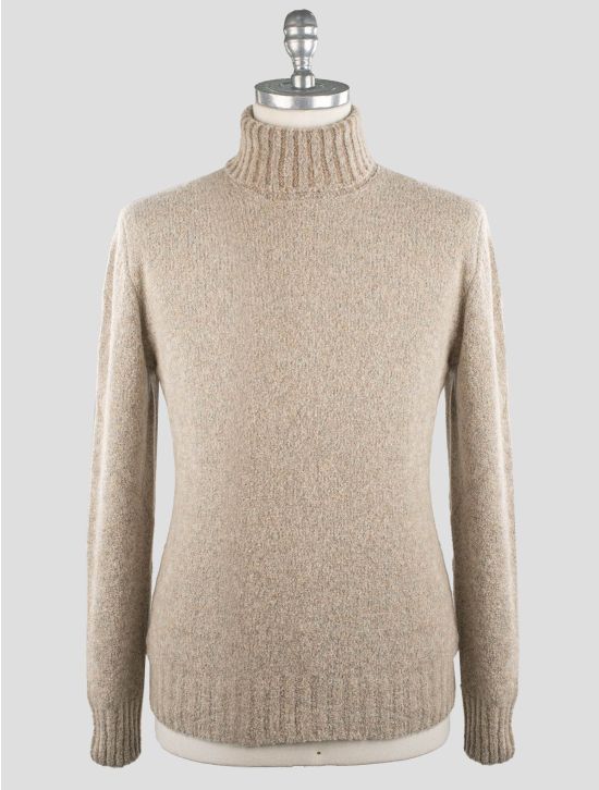 Gran Sasso Gran Sasso Beige Virgin Wool Pa Sweater Crewneck Beige 000