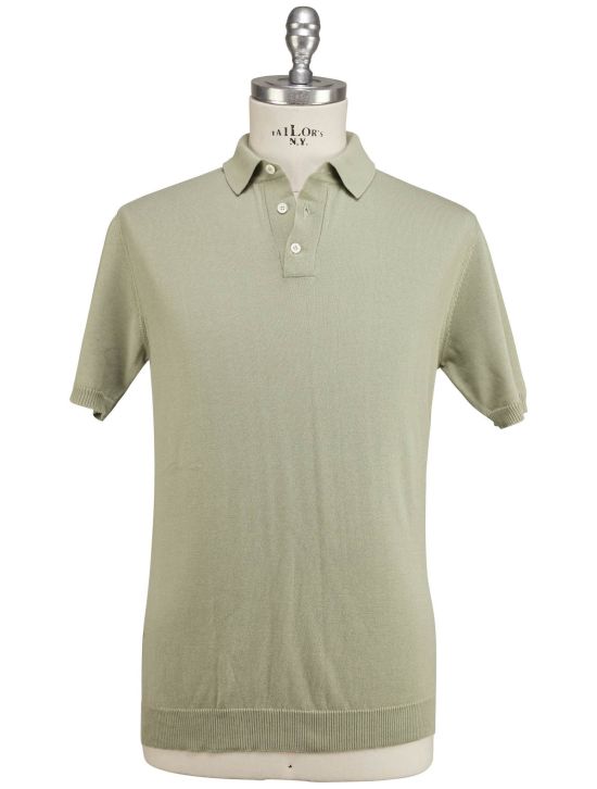 Luigi Borrelli Luigi Borrelli Green Cotton Polo Green 000