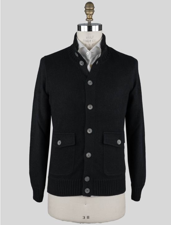 Barba Napoli Barba Napoli Black Cashmere Sweater Cardigan Black 000