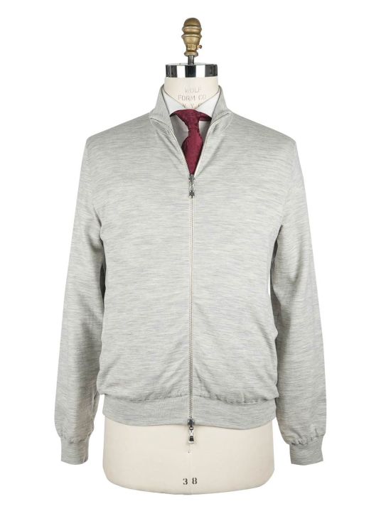 Cesare Attolini CESARE ATTOLINI Gray Wool Reverse Coat Gray 000