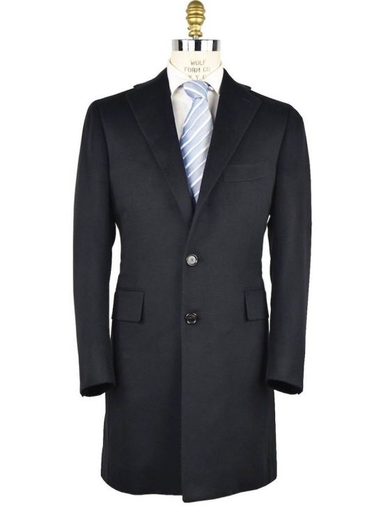 Cesare Attolini CESARE ATTOLINI Blue Vicuna Perù Overcoat Blue 000