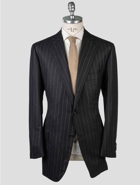 Cesare Attolini Cesare Attolini Black Wool Cashmere Suit Black 000