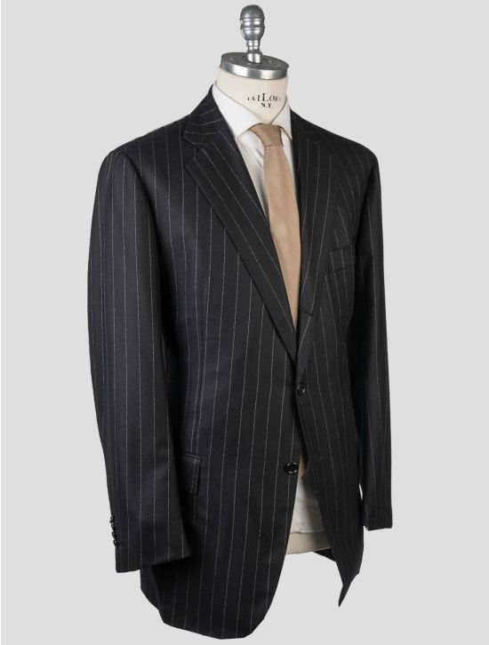 Cesare Attolini Cesare Attolini Black Wool Cashmere Suit Black 001