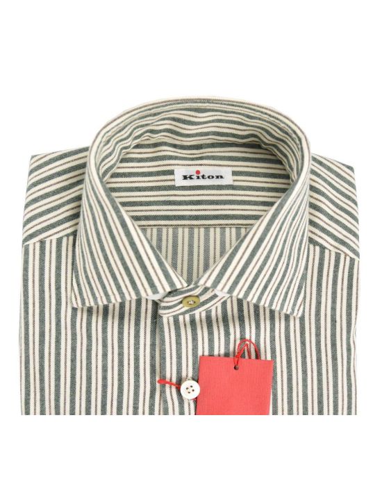 Kiton KITON Multicolor Cotton Shirt Multicolor 001