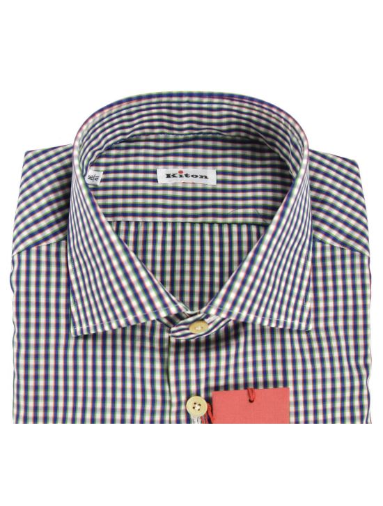 Kiton KITON Multicolor Cotton Shirt Multicolor 001