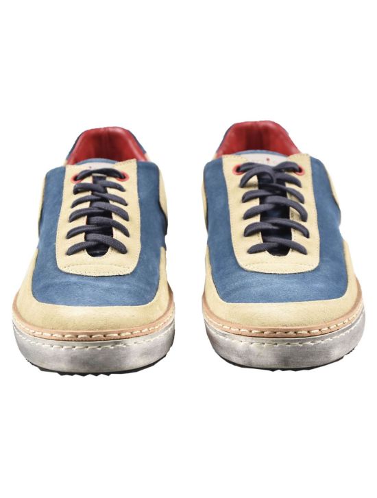 Kiton KITON Multicolor Leather Suede Shoes Multicolor 001