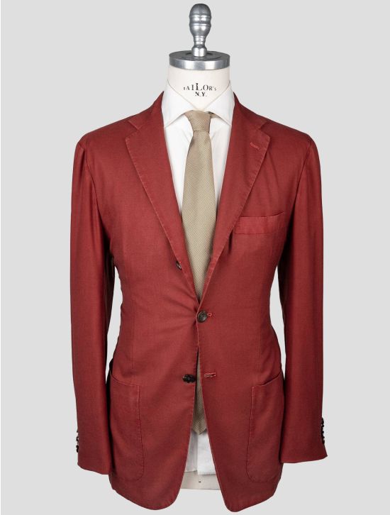 Kiton Kiton Red Cashmere Blazer Red 000