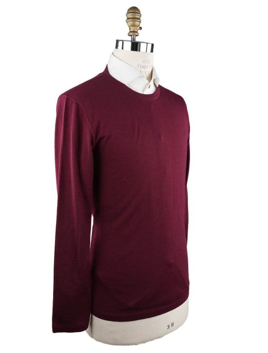 Kiton Kiton Red Cashmere Silk Sweater Red 001