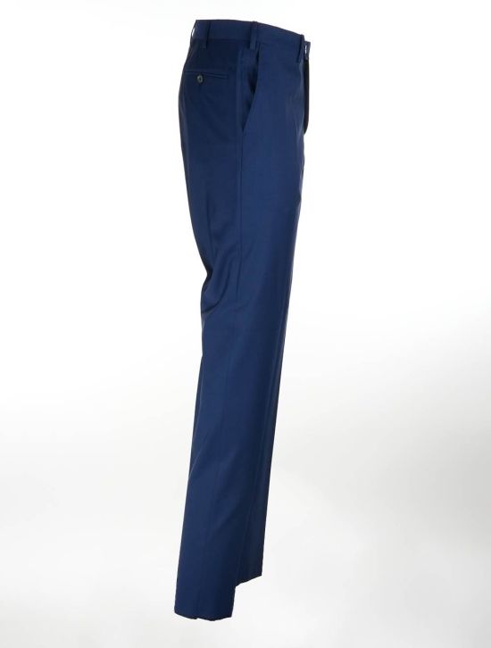 Marco Pescarolo MARCO PESCAROLO Blue Wool Dress Pants Blue 001