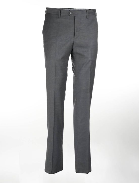 Marco Pescarolo MARCO PESCAROLO Gray Wool Dress Pants Gray 000