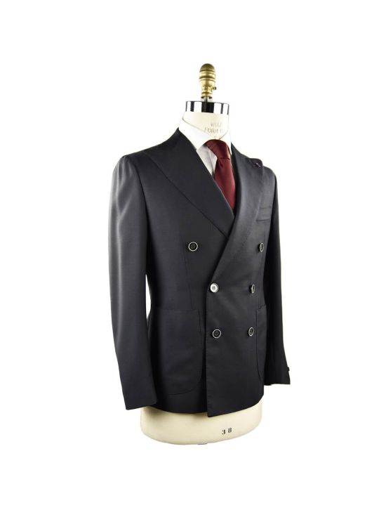 Sartoria Partenopea SARTORIA PARTENOPEA Dark Blue Wool Blazer Dark Blue 001