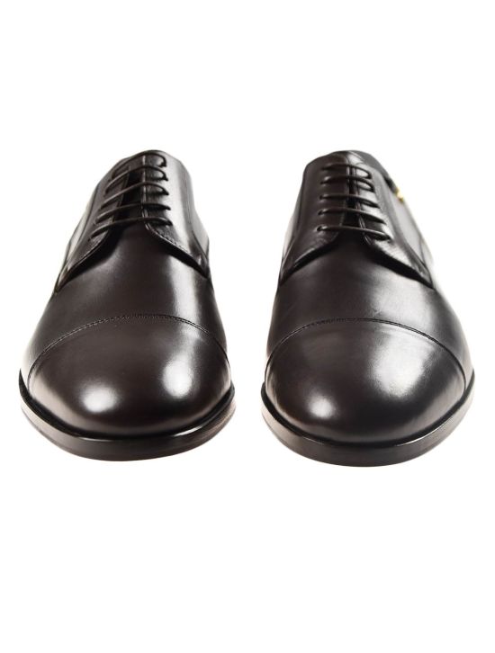 Zilli ZILLI Brown Leather Dress Shoes Brown 001