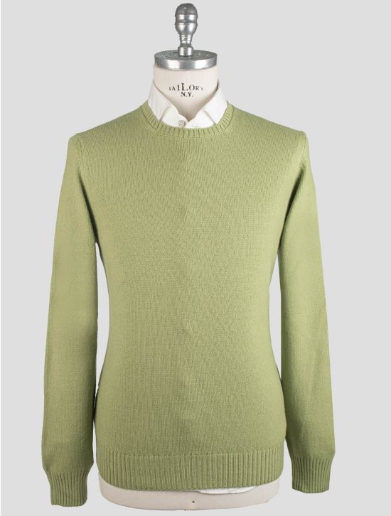 Gran Sasso Gran Sasso Green Virgin Wool Sweater Crewneck Green 000