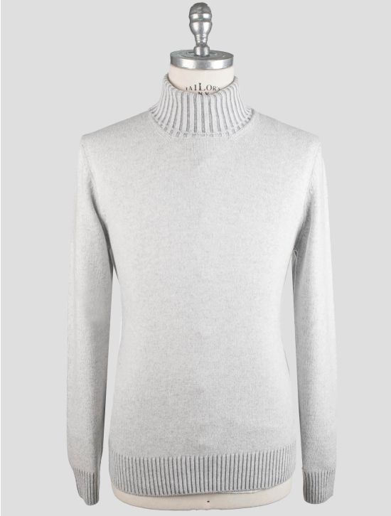 Gran Sasso Gran Sasso Gray Cashmere Sweater Turtleneck Gray 000