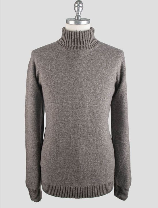 Gran Sasso Gran Sasso Brown Cashmere Sweater Turtleneck Brown 000