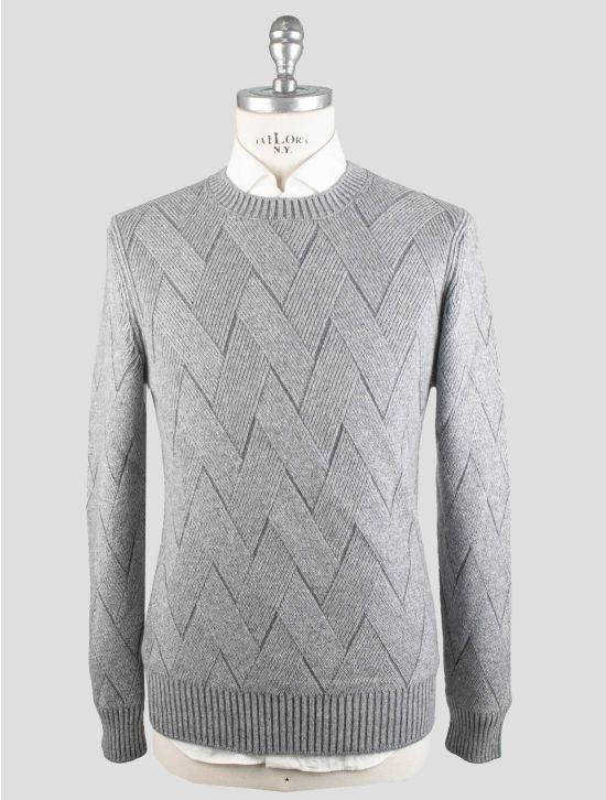 Gran Sasso Gran Sasso Gray Cashmere Sweater Crewneck Gray 000