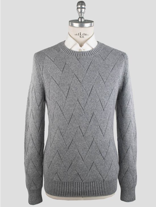 Gran Sasso Gran Sasso Gray Cashmere Sweater Crewneck Gray 000