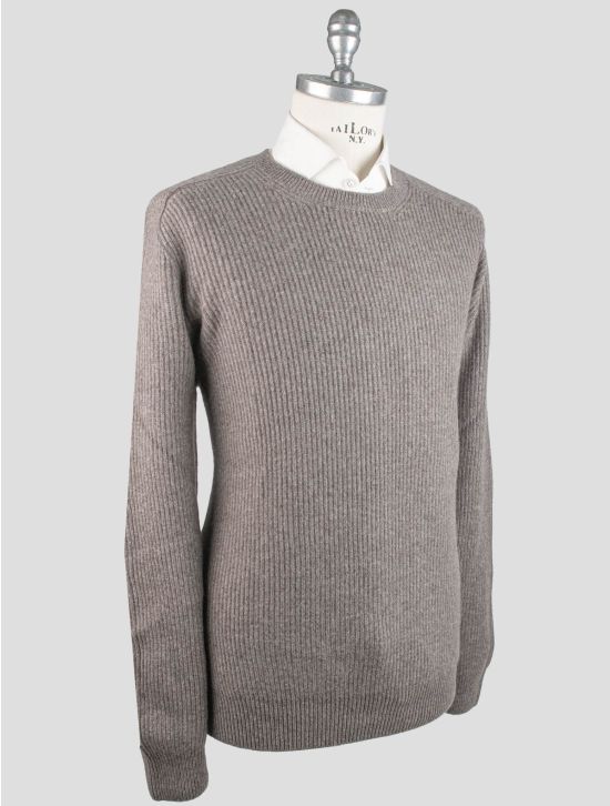 Gran Sasso Gran Sasso Brown Cashmere Sweater Crewneck Brown 001