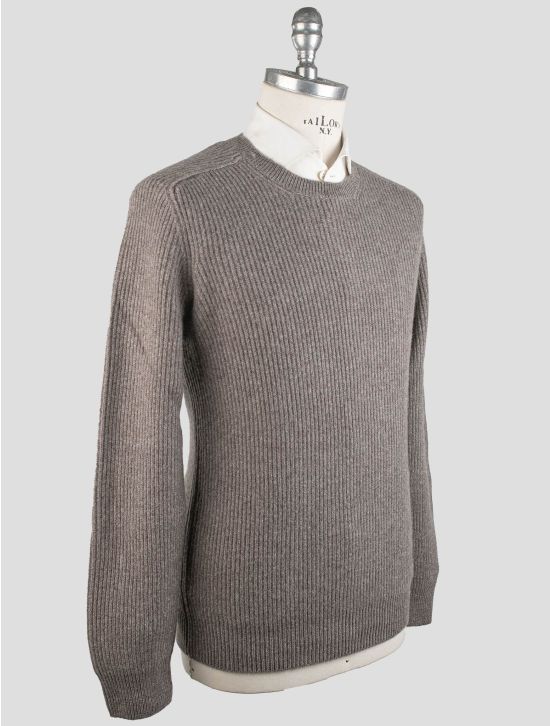 Gran Sasso Gran Sasso Brown Cashmere Sweater Crewneck Brown 001