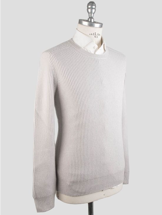 Gran Sasso Gran Sasso Gray Cashmere Sweater Crewneck Gray 001