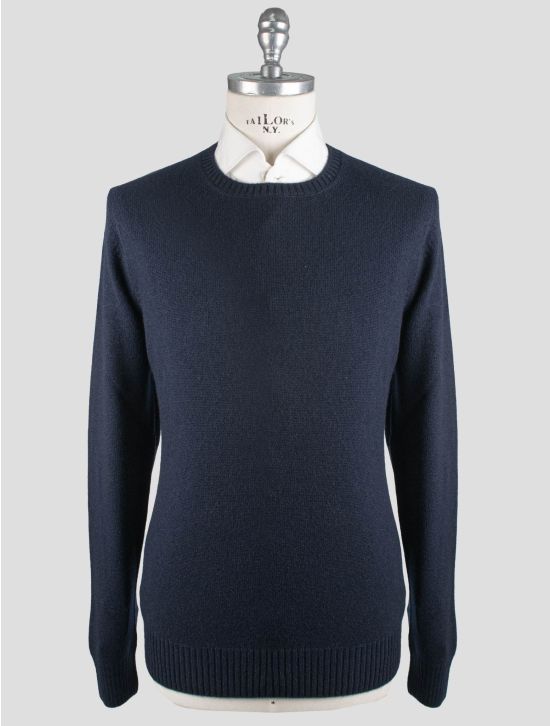 Gran Sasso Gran Sasso Blue Cashmere Sweater Crewneck Blue 000