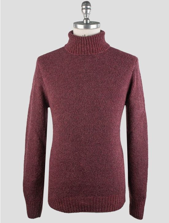 Gran Sasso Gran Sasso Burgundy Virgin Wool Pa Sweater Turtleneck Burgundy 000