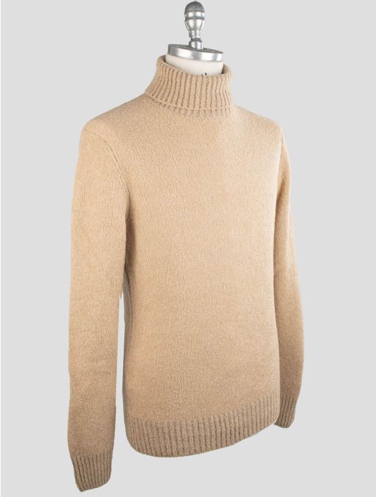 Gran Sasso Gran Sasso Brown Virgin Wool Pa Sweater Turtleneck Brown 001