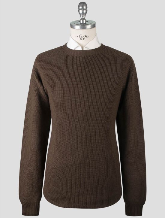 Gran Sasso Gran Sasso Brown Cashmere Sweater Crewneck Brown 000