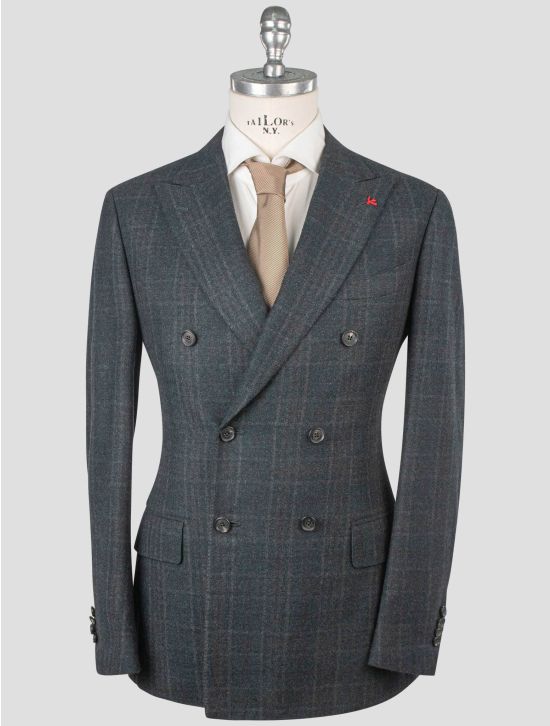 Isaia Isaia Green Wool Blazer Green 000