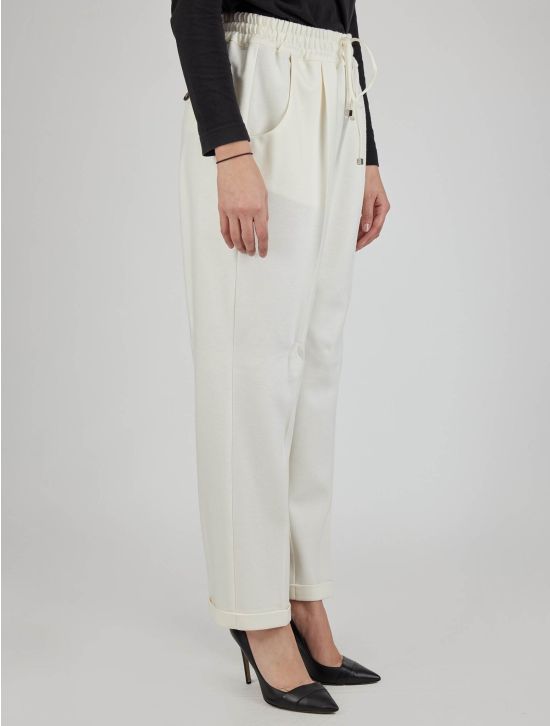 Kiton Kiton White Virgin Wool Pants White 001