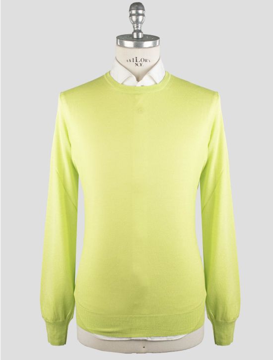 Gran Sasso Gran Sasso Green Virgin Wool Sweater Crewneck Green 000