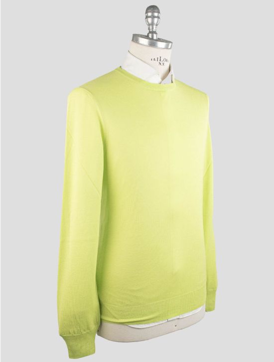 Gran Sasso Gran Sasso Green Virgin Wool Sweater Crewneck Green 001