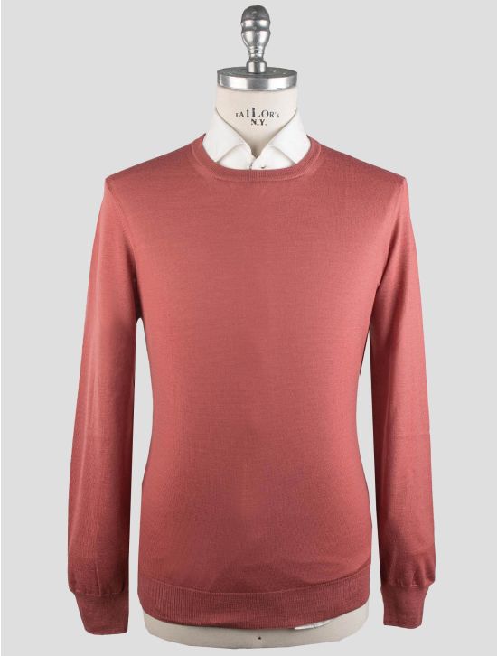 Gran Sasso Gran Sasso Pink Virgin Wool Sweater Crewneck Pink 000