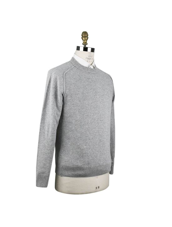 BOSS Boss Gray Wool Cotton Pa Sweater Crewneck Gray 001