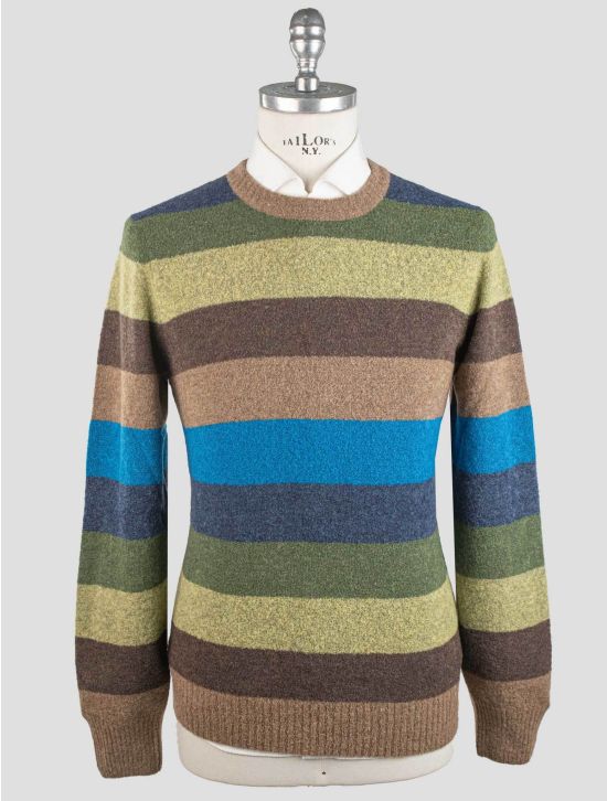 Gran Sasso Gran Sasso Multicolor Virgin Wool Pa Sweater Crewneck Multicolor 000